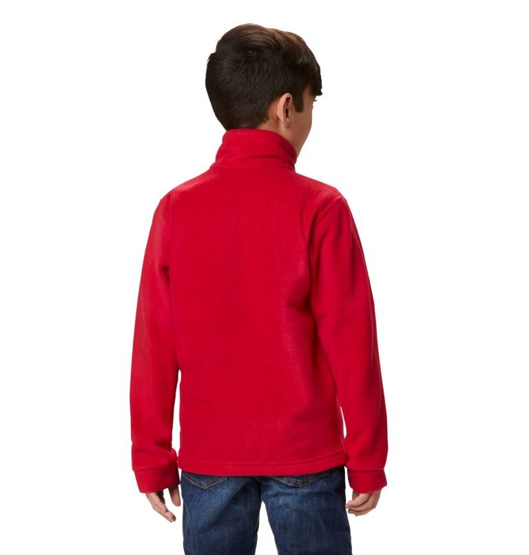 Kids' Columbia Steens Mountain II Fleece Jackets Red | CA-JL481