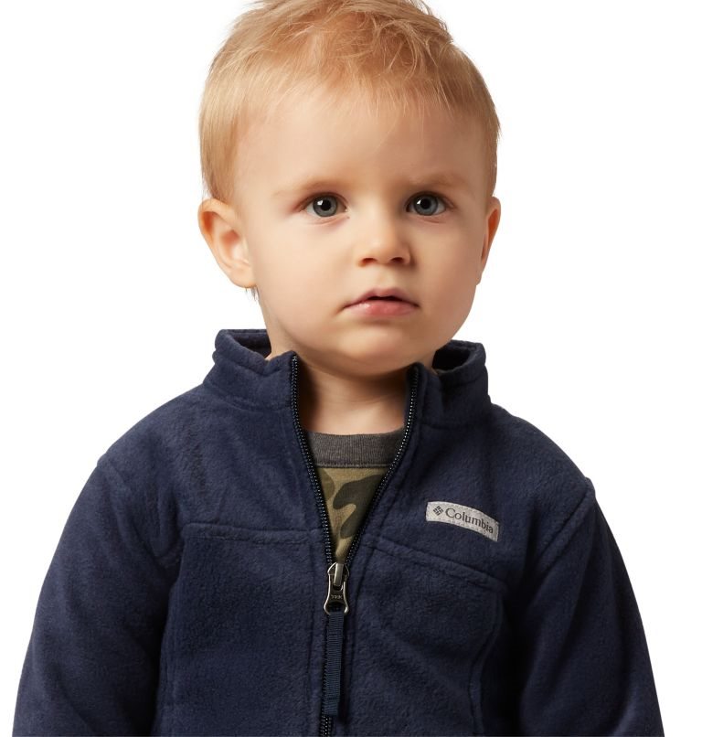 Kids' Columbia Steens Mountain II Fleece Jackets Navy | CA-PL483