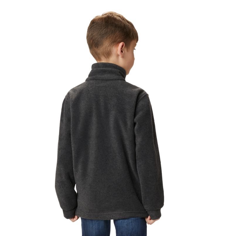 Kids' Columbia Steens Mountain II Fleece Jackets Black | CA-QAL05