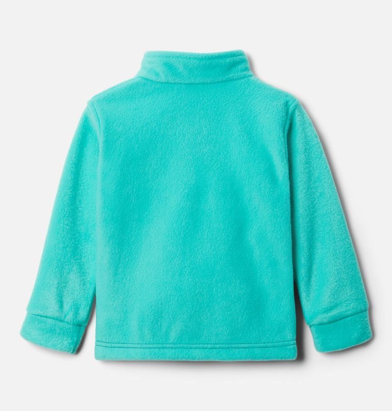 Kids' Columbia Steens Mountain II Fleece Jackets Turquoise / Navy | CA-S348L