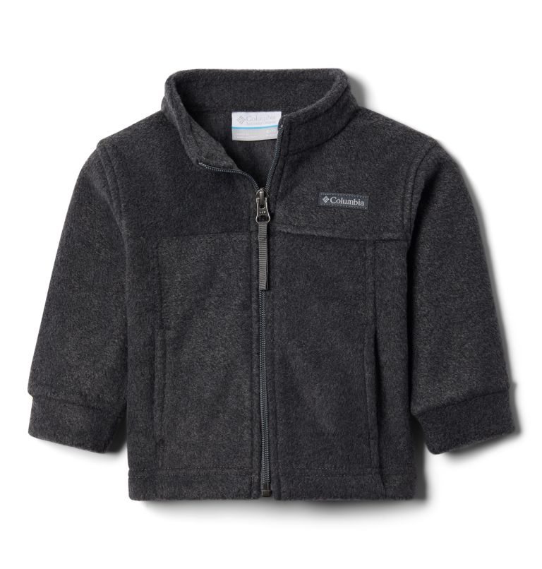 Kids' Columbia Steens Mountain II Fleece Jackets Black | CA-Z43LA