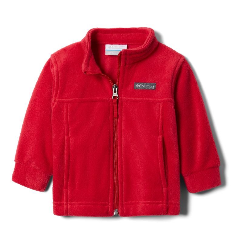 Kids' Columbia Steens Mountain II Fleece Jackets Red | CA-Z6403