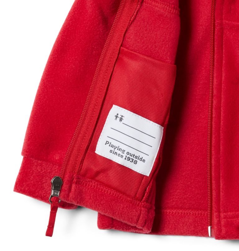 Kids' Columbia Steens Mountain II Fleece Jackets Red | CA-Z6403