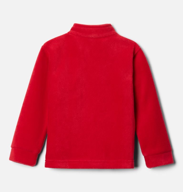 Kids' Columbia Steens Mountain II Fleece Jackets Red | CA-ZAC43