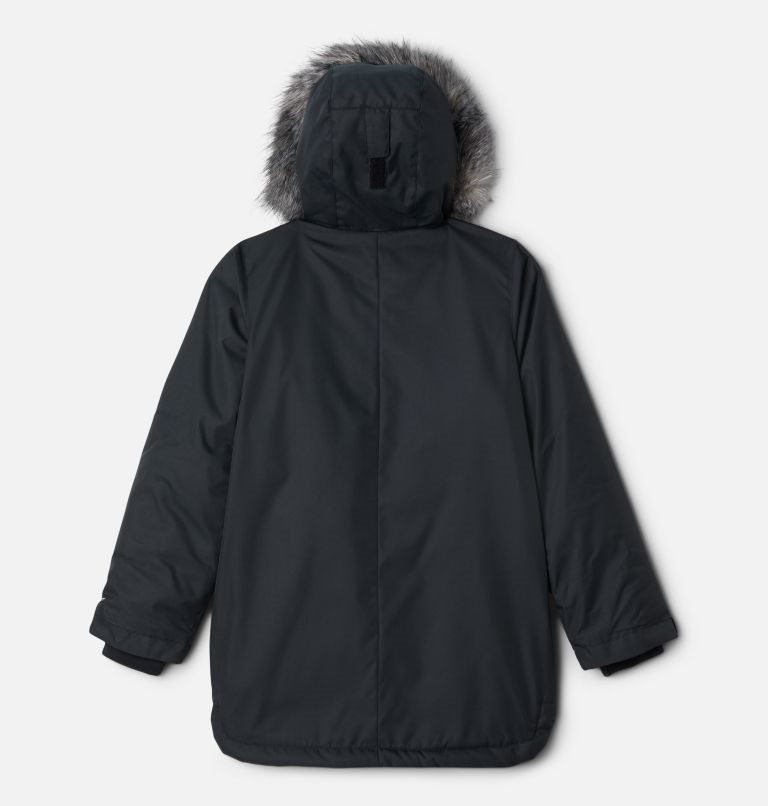 Kids' Columbia Suttle Mountain Long Insulated Jackets Black | CA-D615L