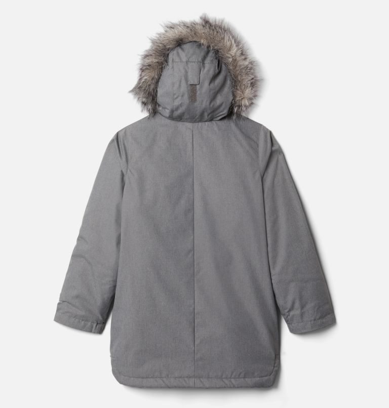 Kids' Columbia Suttle Mountain Long Insulated Jackets Grey | CA-HC438