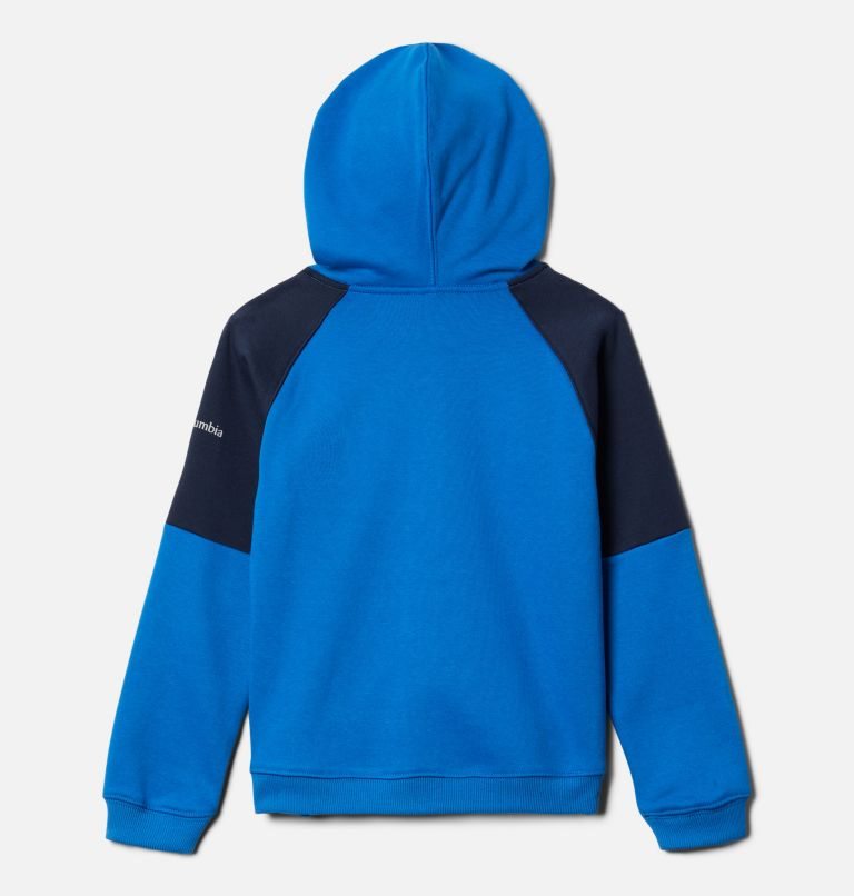 Kids' Columbia Trek Full Zip Hoodie Blue | CA-ULC46