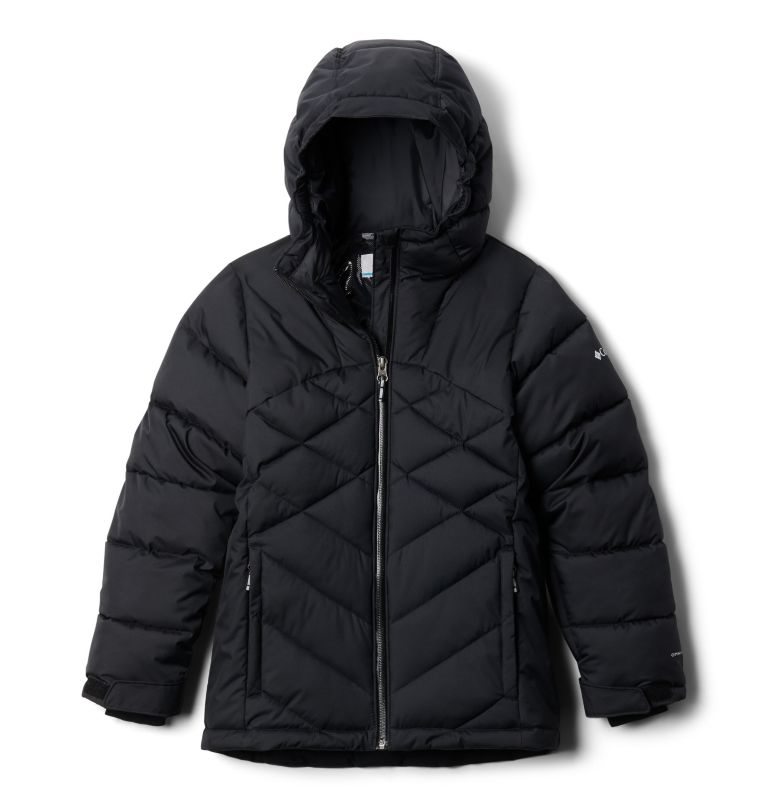 Kids\' Columbia Winter Powder Quilted Jackets Black | CA-O36CL