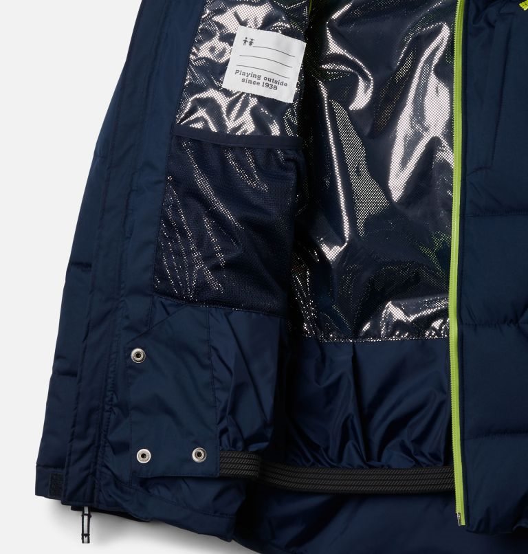 Kids' Columbia Winter Powder Quilted Jackets Navy | CA-P03CA