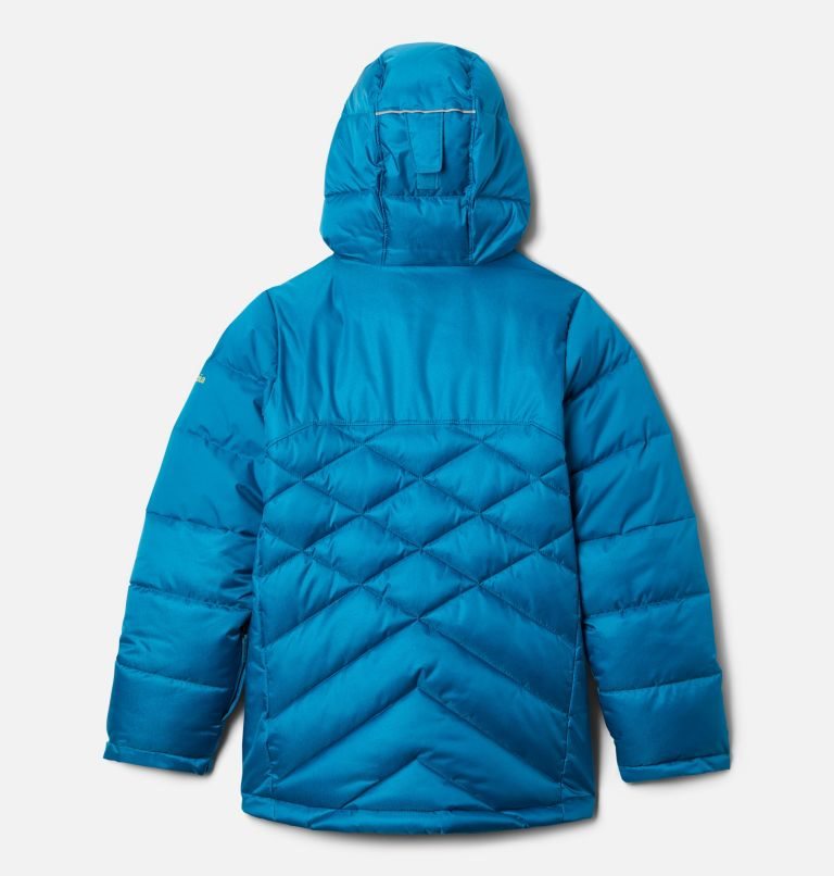 Kids' Columbia Winter Powder Quilted Jackets Blue | CA-Y014C