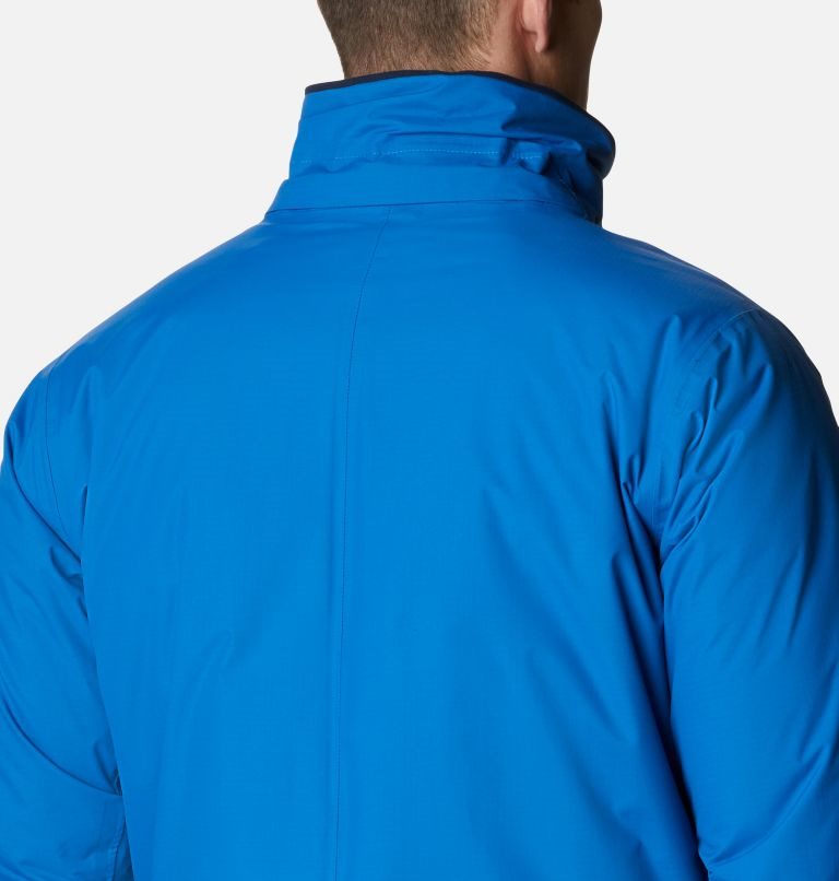 Men's Columbia Aerial Ascender Omni-Heat Infinity Interchange Insulated Jackets Navy | CA-C4518