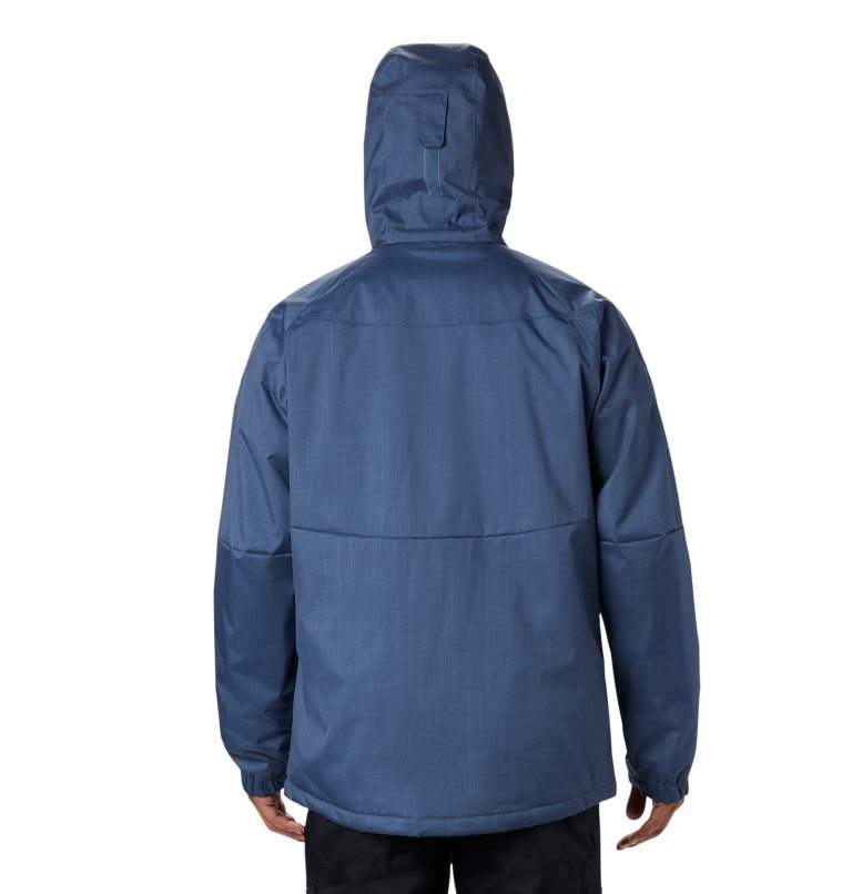 Men's Columbia Alpine Action Ski Insulated Jackets Navy | CA-W0L63