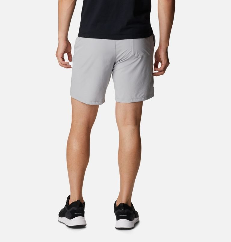 Men's Columbia Alpine Chill Zero Shorts Light Grey | CA-KL546