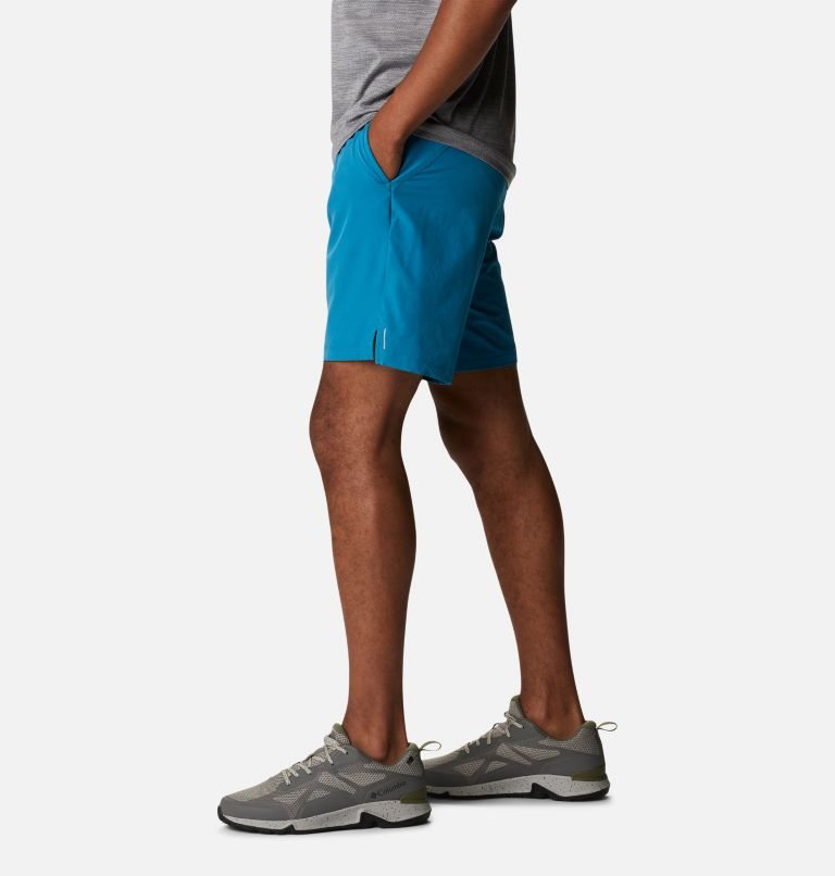 Men's Columbia Alpine Chill Zero Shorts Blue | CA-O1853