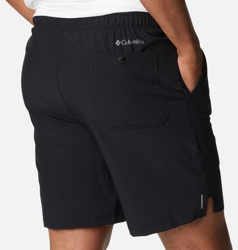 Men's Columbia Alpine Chill Zero Shorts Black | CA-SA5C6