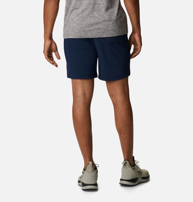 Men's Columbia Alpine Chill Zero Shorts Navy | CA-X5C08