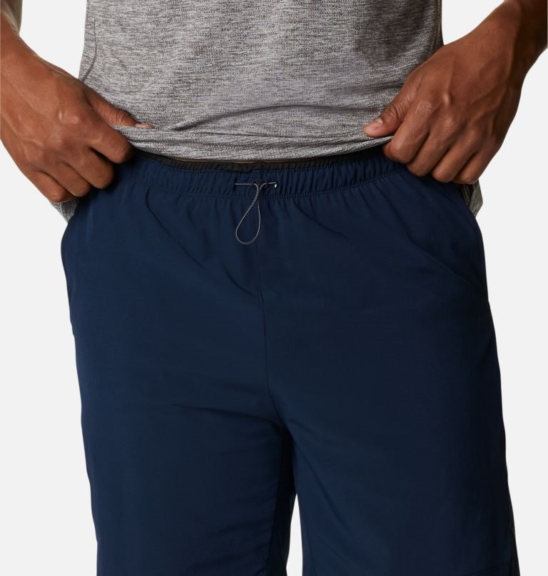 Men's Columbia Alpine Chill Zero Shorts Navy | CA-X5C08