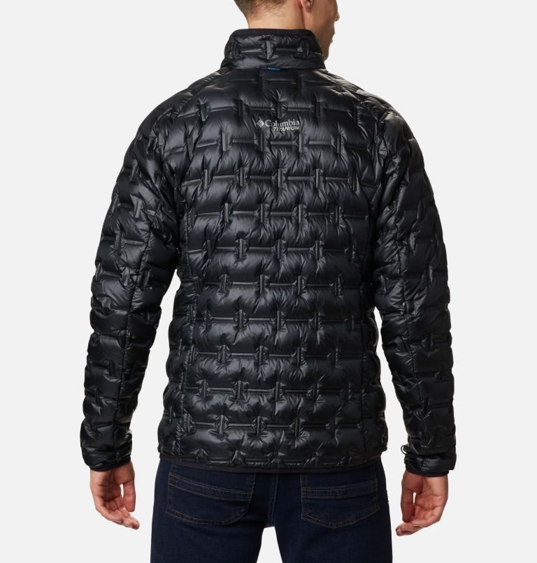 Men's Columbia Alpine Crux Down Jackets Black | CA-D6180