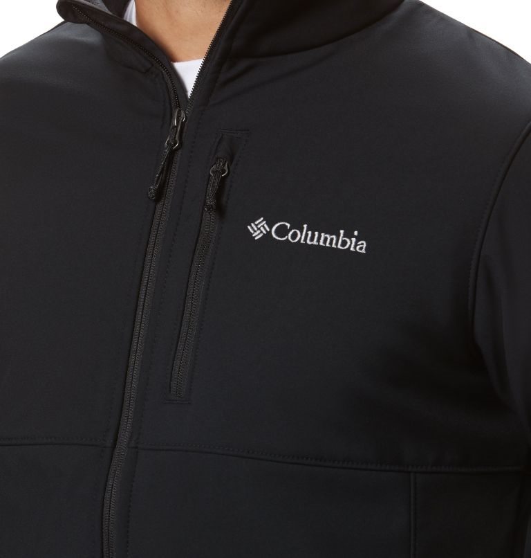 Men's Columbia Ascender Shell Jackets Black | CA-WL43C