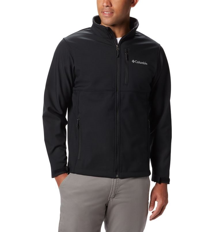 Men\'s Columbia Ascender Shell Jackets Black | CA-WL43C