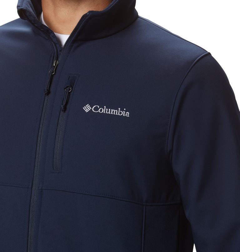 Men's Columbia Ascender Shell Jackets Navy | CA-I0861