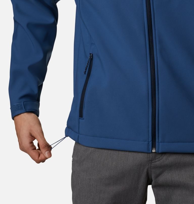 Men's Columbia Ascender Shell Jackets Navy | CA-N5103