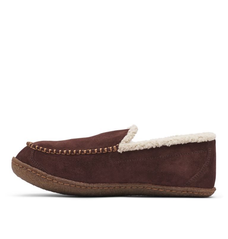 Men's Columbia Big Sky Moc Slippers Dark Brown | CA-KA160