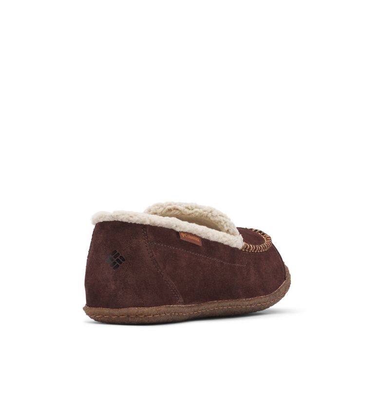 Men's Columbia Big Sky Moc Slippers Dark Brown | CA-KA160