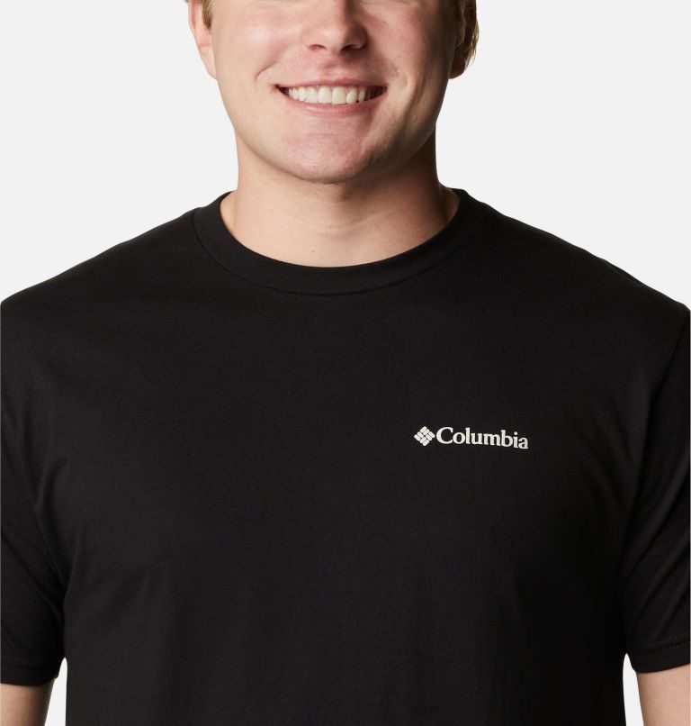 Men's Columbia Bound Graphic T Shirts Black | CA-JC586