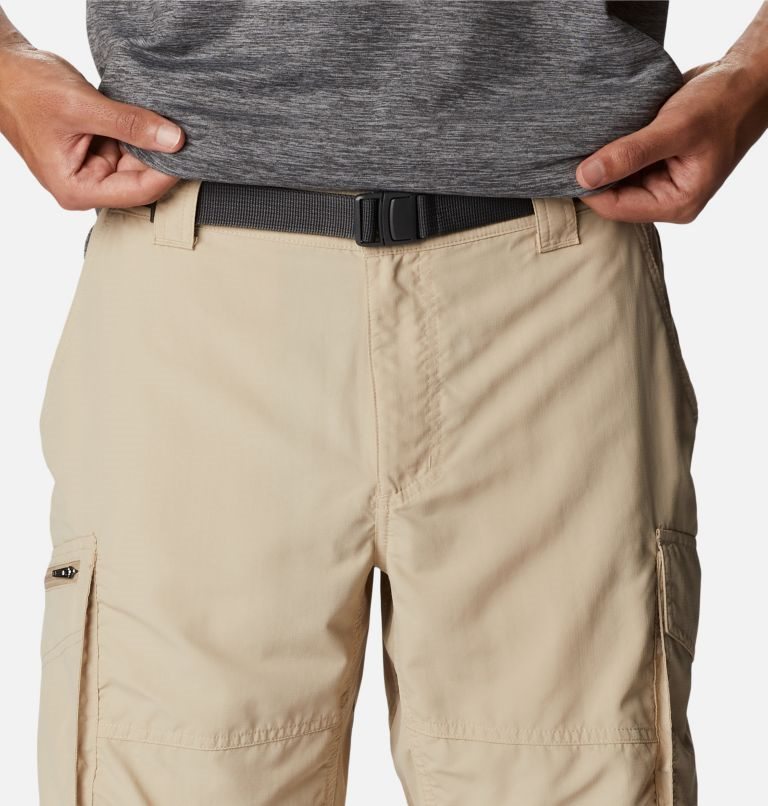 Men's Columbia Buckle Point Shorts Khaki | CA-G1306