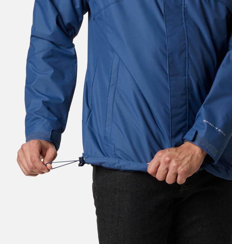 Men's Columbia Bugaboo II Interchange Fleece Jackets Blue | CA-W68AC