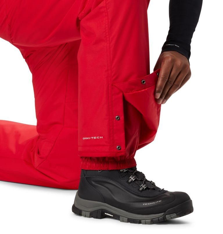 Men's Columbia Bugaboo IV Ski Pants Red | CA-Y6L03