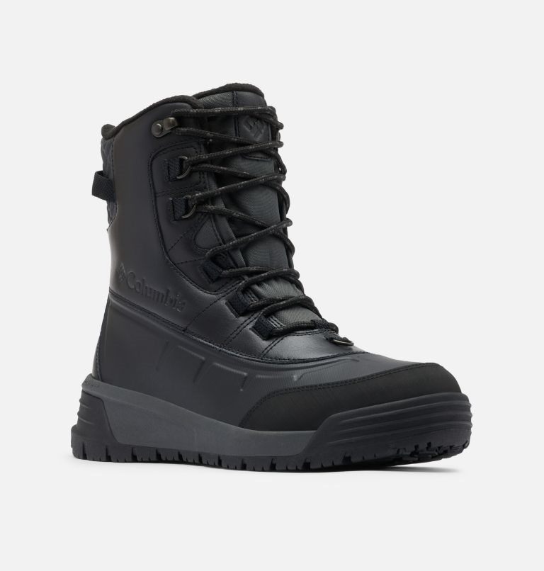 Men's Columbia Bugaboot Celsius Omni-Heat Infinity Boots Black | CA-B0863