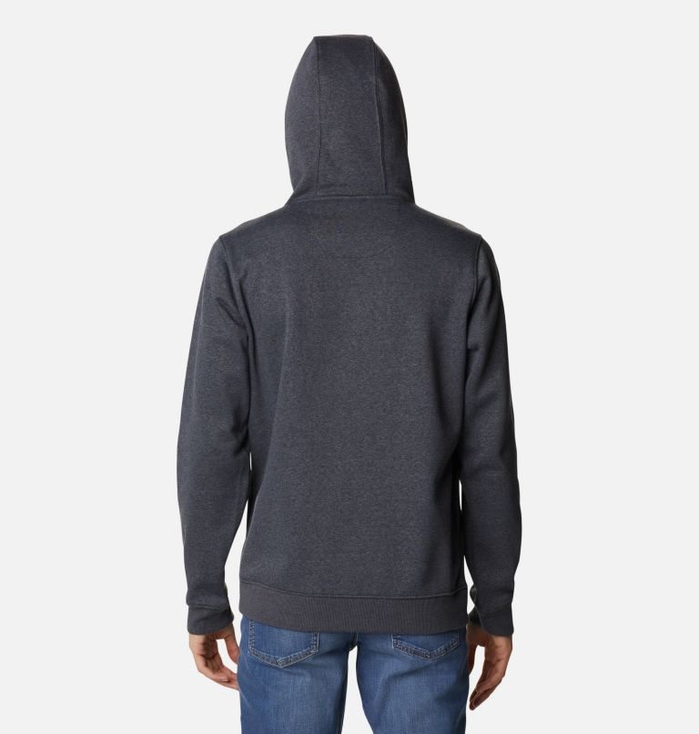 Men's Columbia CSC Basic Logo II Hoodie Dark Grey | CA-F863L