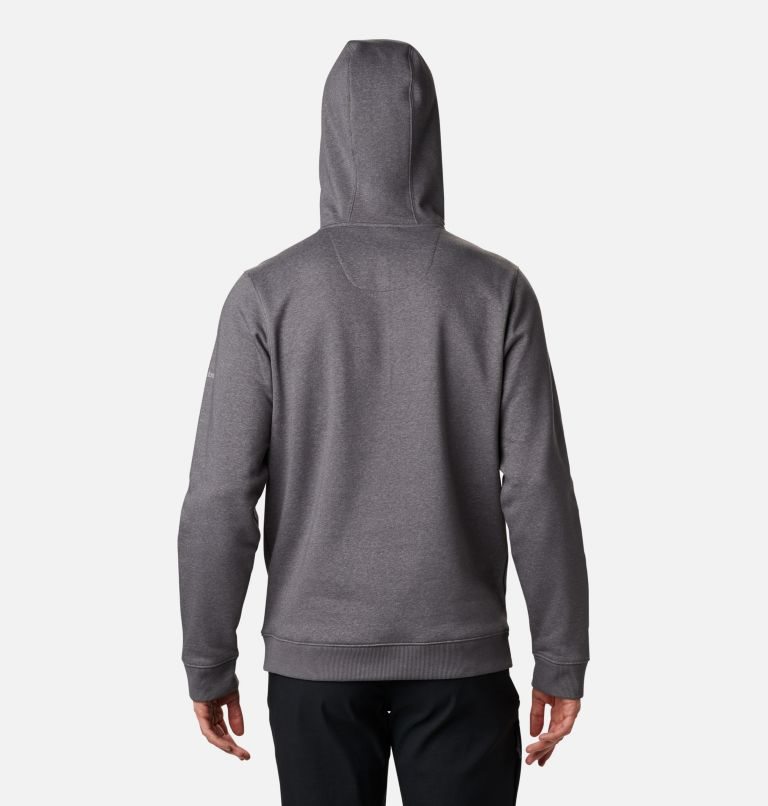 Men's Columbia CSC Basic Logo II Hoodie Dark Grey | CA-I038L