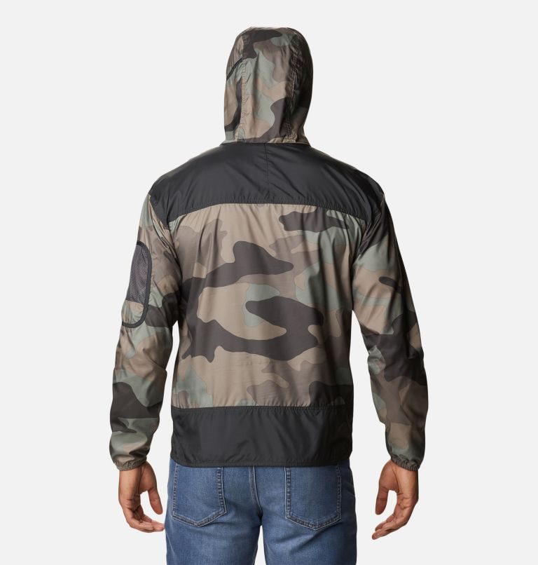 Men's Columbia Challenger Windbreaker Jackets Camo | CA-H36L1