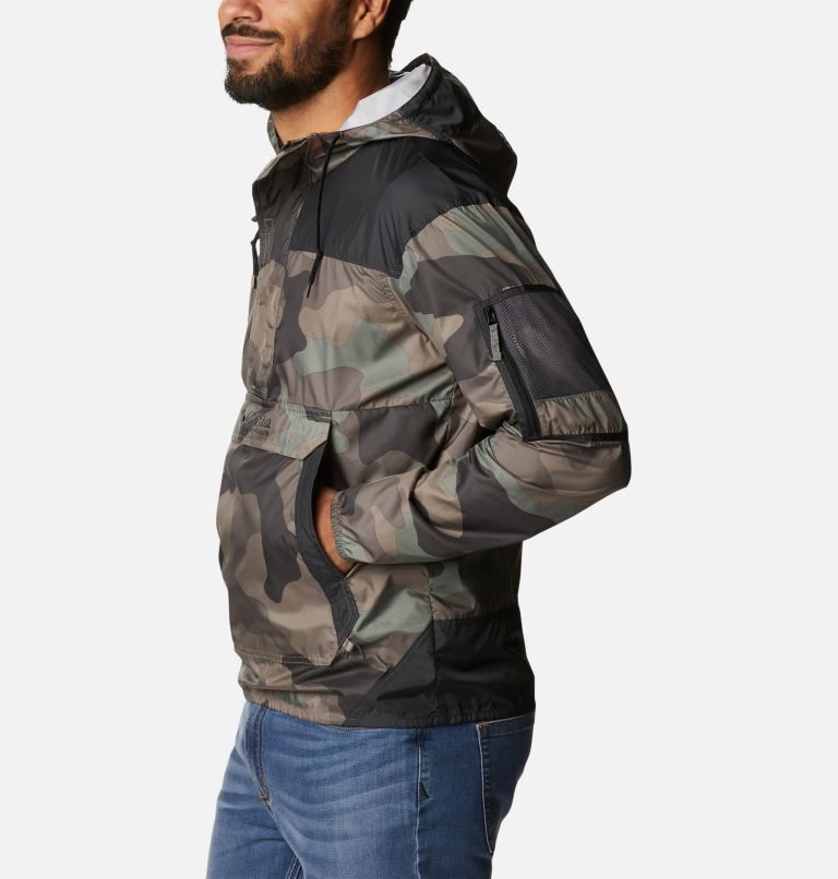 Men's Columbia Challenger Windbreaker Jackets Camo | CA-H36L1