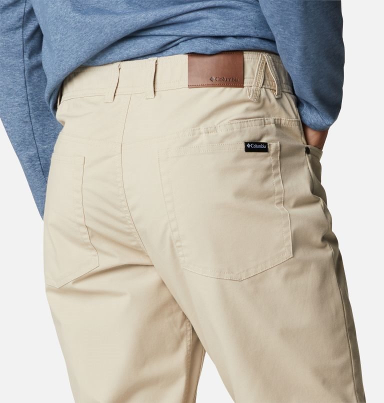 Men's Columbia Cobble Creek 5-Pocket Pants Khaki | CA-G54L8