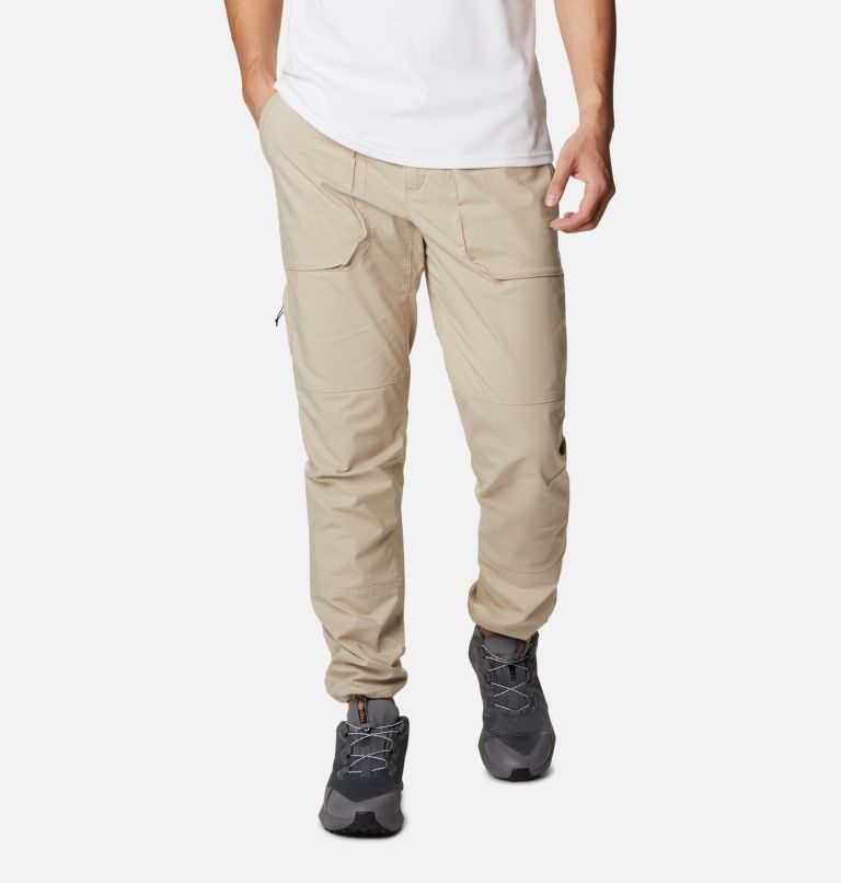 Men's Columbia Cobble Creek Utility Pants Khaki | CA-R016A