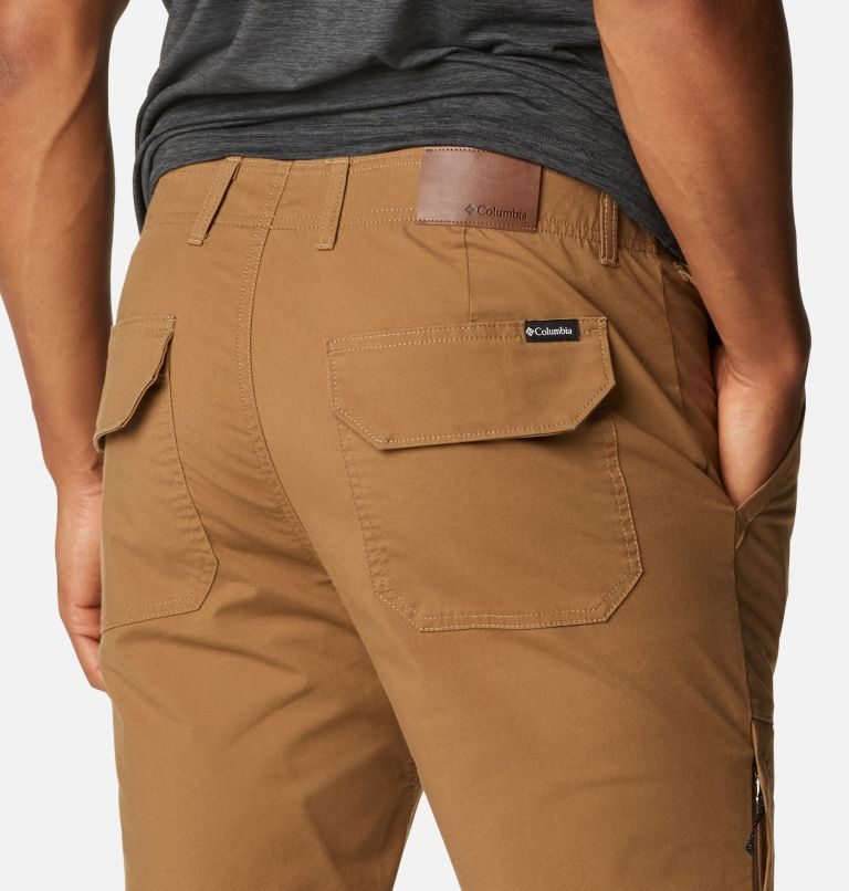 Men's Columbia Cobble Creek Utility Pants Brown | CA-TA1C3