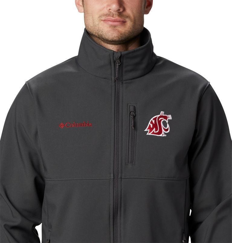 Men's Columbia Collegiate Ascender - Washington State Shell Jackets Black | CA-A8A15