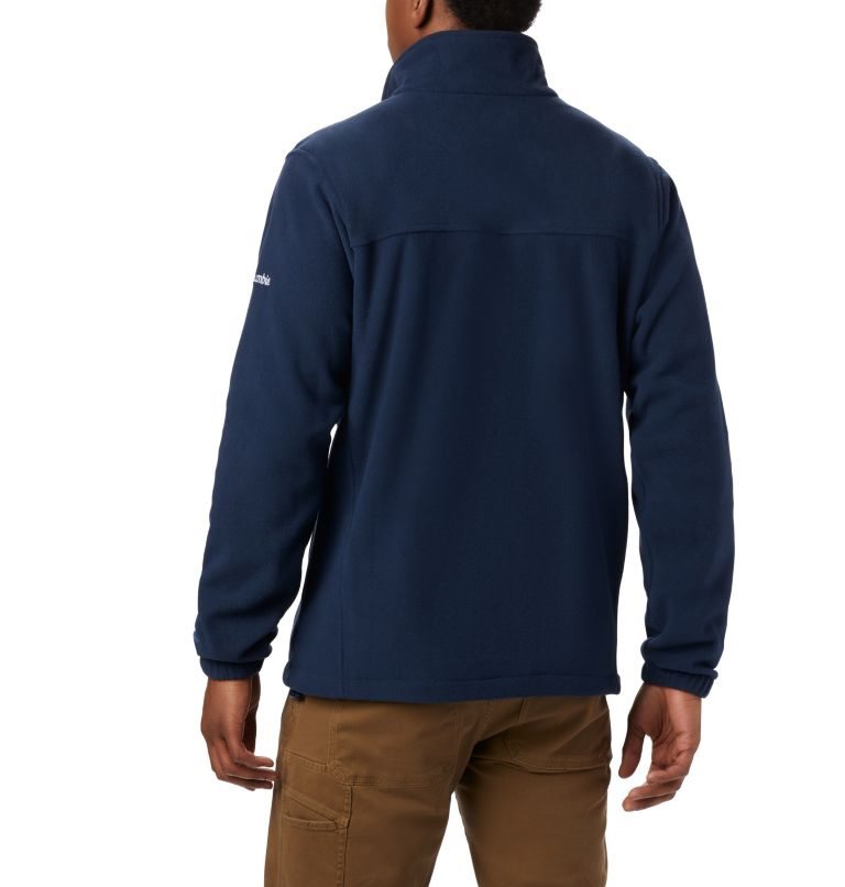 Men's Columbia Collegiate Flanker III - Notre Dame Fleece Jackets Navy | CA-G1460