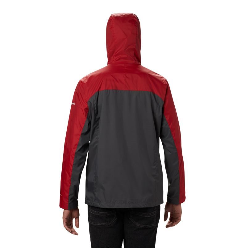 Men's Columbia Collegiate Glennaker Storm - Alabama Jackets Red / Black | CA-W031A