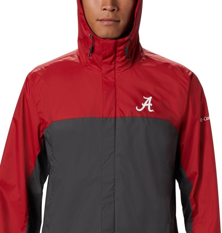 Men's Columbia Collegiate Glennaker Storm - Alabama Jackets Red / Black | CA-W031A