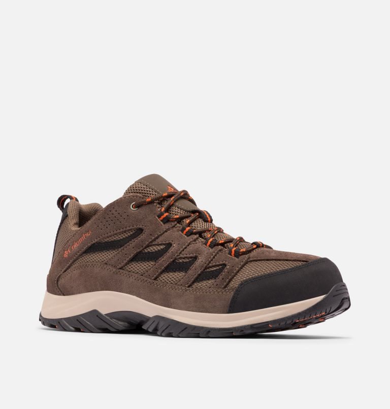 Men's Columbia Crestwood Hiking Shoes Dark Brown | CA-C1068