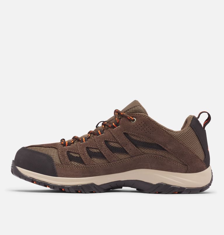 Men's Columbia Crestwood Hiking Shoes Dark Brown | CA-C1068