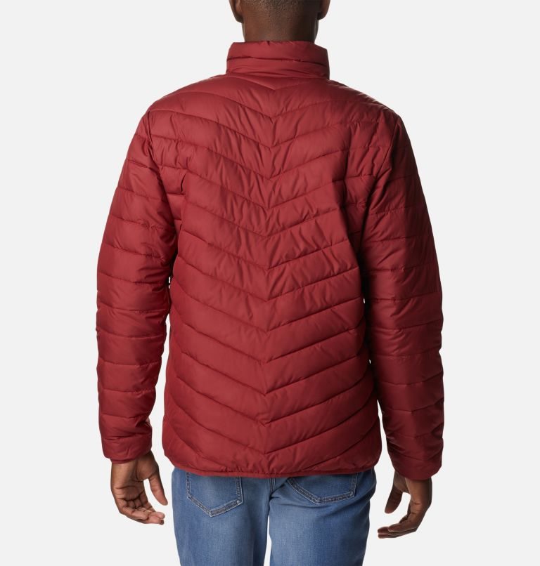 Men's Columbia Eddie Gorge Omni-Heat Infinity Insulated Jackets Red | CA-I60A1