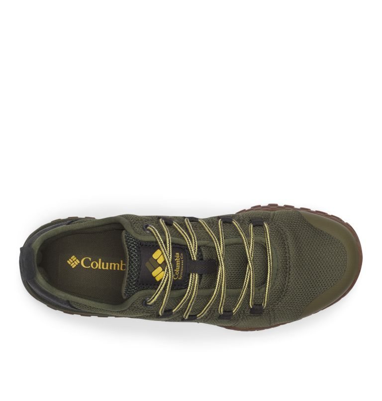 Men's Columbia Fairbanks Low Sneakers Olive | CA-U0L14