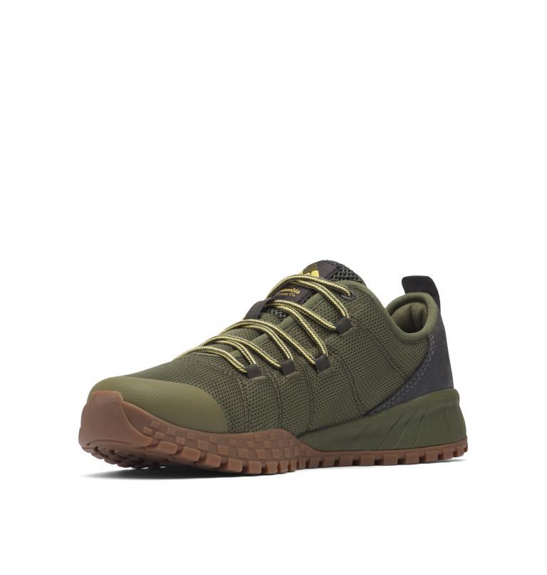 Men's Columbia Fairbanks Low Sneakers Olive | CA-U0L14