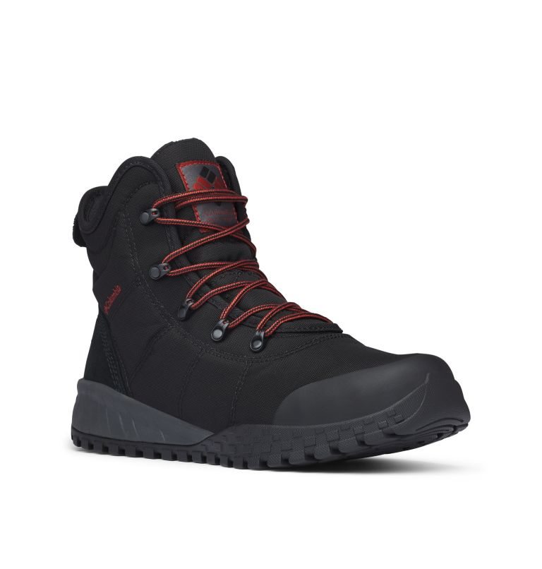 Men's Columbia Fairbanks Omni-Heat Boots Black | CA-XA601